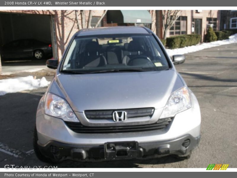 Whistler Silver Metallic / Black 2008 Honda CR-V LX 4WD