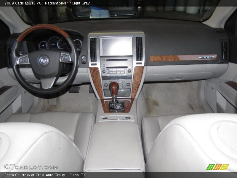 Radiant Silver / Light Gray 2009 Cadillac STS V8