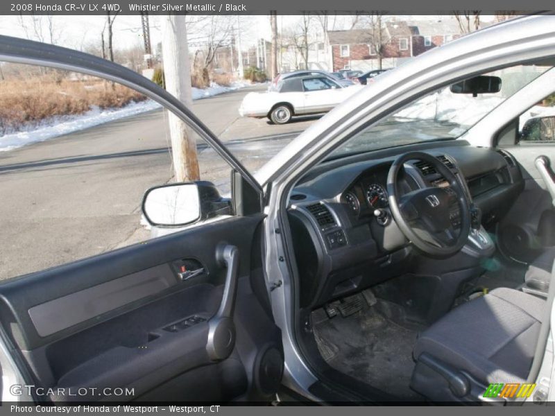 Whistler Silver Metallic / Black 2008 Honda CR-V LX 4WD