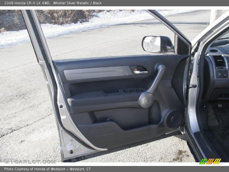 Whistler Silver Metallic / Black 2008 Honda CR-V LX 4WD