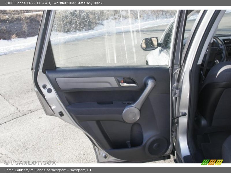Whistler Silver Metallic / Black 2008 Honda CR-V LX 4WD