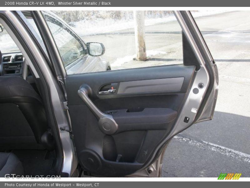 Whistler Silver Metallic / Black 2008 Honda CR-V LX 4WD