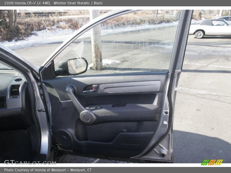 Whistler Silver Metallic / Black 2008 Honda CR-V LX 4WD