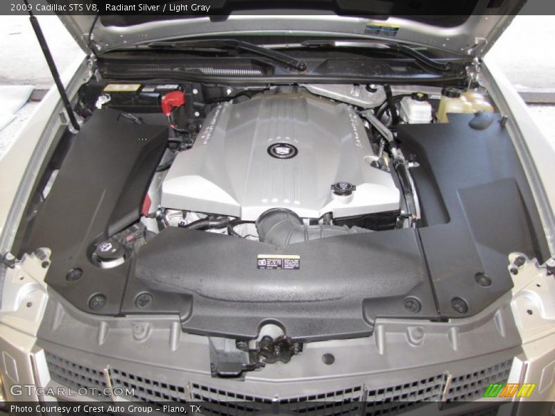 Radiant Silver / Light Gray 2009 Cadillac STS V8