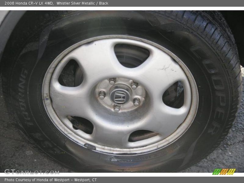 Whistler Silver Metallic / Black 2008 Honda CR-V LX 4WD