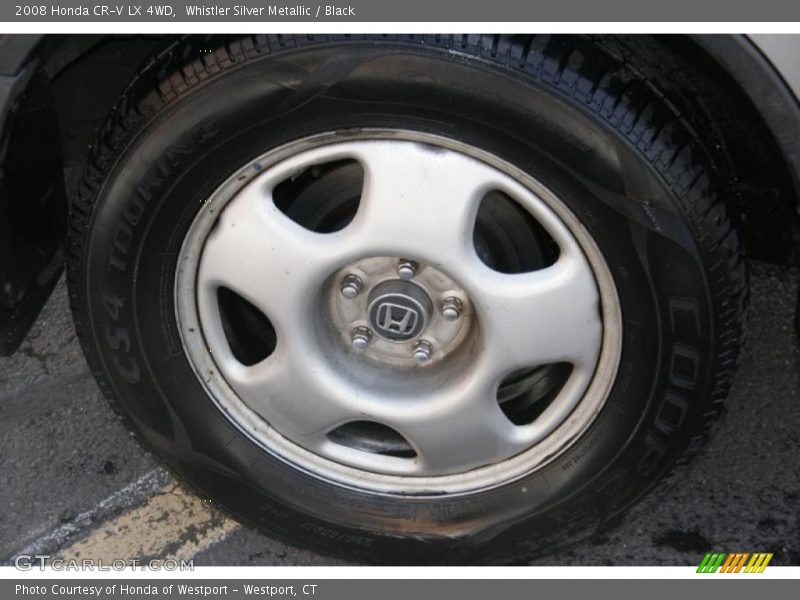 Whistler Silver Metallic / Black 2008 Honda CR-V LX 4WD
