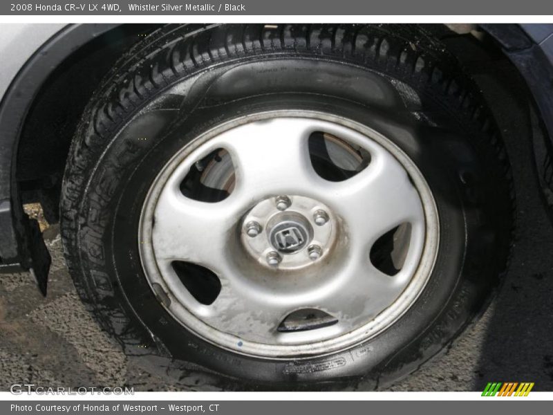 Whistler Silver Metallic / Black 2008 Honda CR-V LX 4WD