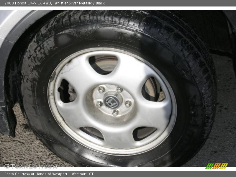Whistler Silver Metallic / Black 2008 Honda CR-V LX 4WD