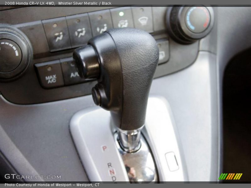 Whistler Silver Metallic / Black 2008 Honda CR-V LX 4WD