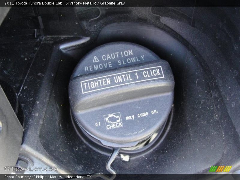 Silver Sky Metallic / Graphite Gray 2011 Toyota Tundra Double Cab
