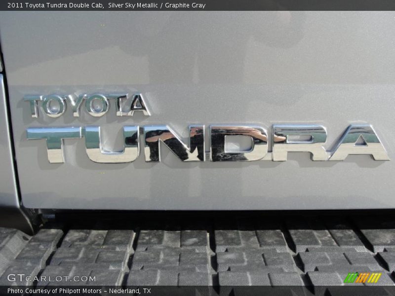 Silver Sky Metallic / Graphite Gray 2011 Toyota Tundra Double Cab