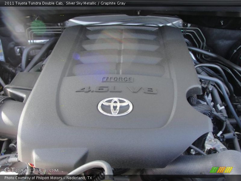 Silver Sky Metallic / Graphite Gray 2011 Toyota Tundra Double Cab