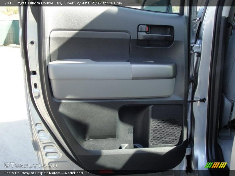 Silver Sky Metallic / Graphite Gray 2011 Toyota Tundra Double Cab