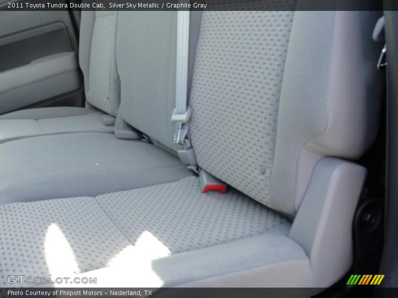 Silver Sky Metallic / Graphite Gray 2011 Toyota Tundra Double Cab