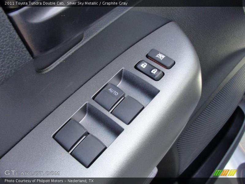 Silver Sky Metallic / Graphite Gray 2011 Toyota Tundra Double Cab