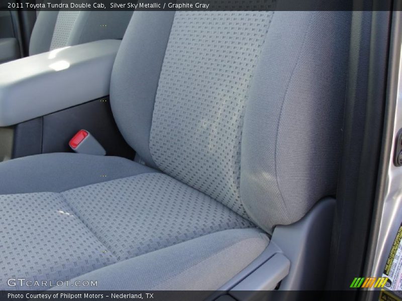 Silver Sky Metallic / Graphite Gray 2011 Toyota Tundra Double Cab