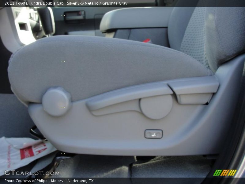 Silver Sky Metallic / Graphite Gray 2011 Toyota Tundra Double Cab