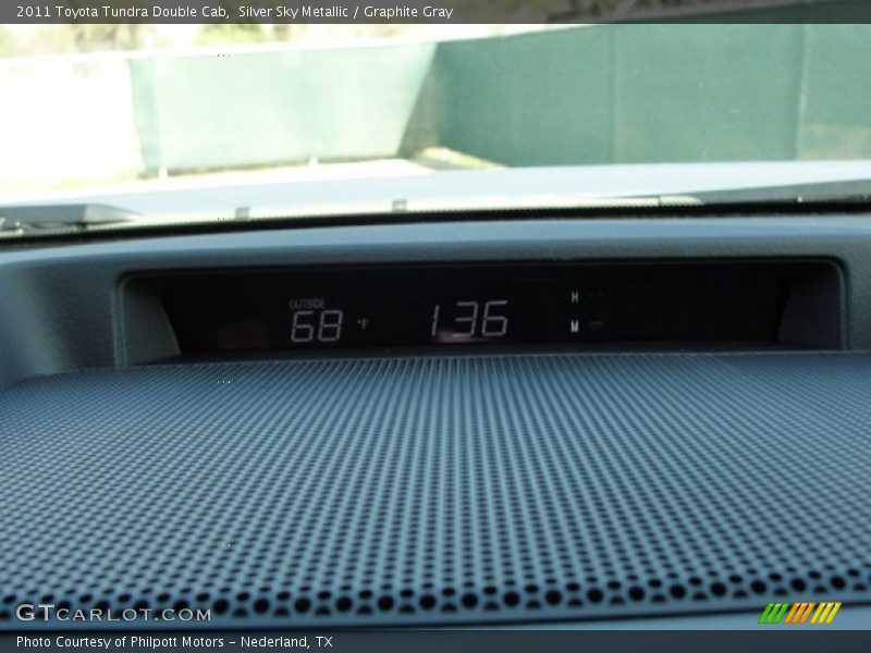 Silver Sky Metallic / Graphite Gray 2011 Toyota Tundra Double Cab