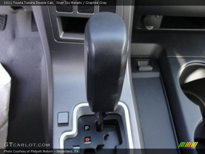 Silver Sky Metallic / Graphite Gray 2011 Toyota Tundra Double Cab