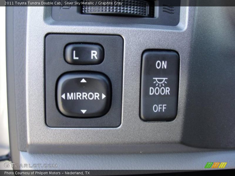 Silver Sky Metallic / Graphite Gray 2011 Toyota Tundra Double Cab