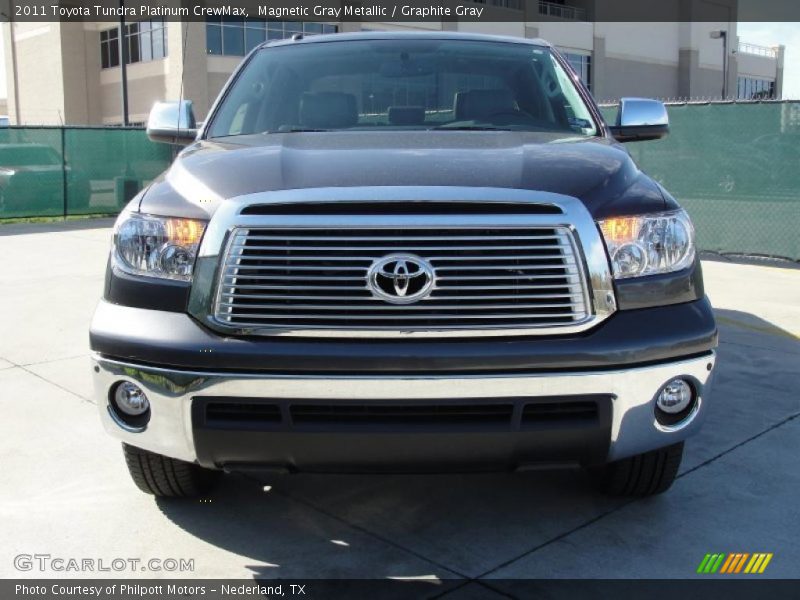 Magnetic Gray Metallic / Graphite Gray 2011 Toyota Tundra Platinum CrewMax