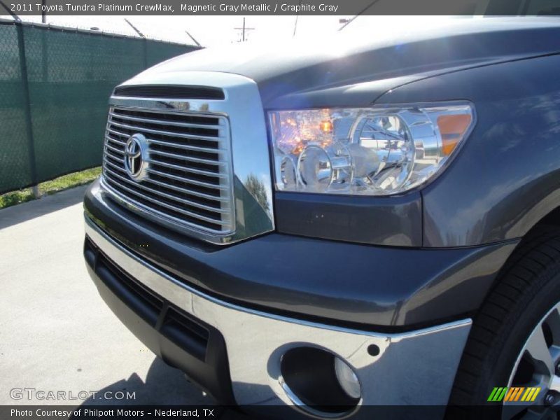 Magnetic Gray Metallic / Graphite Gray 2011 Toyota Tundra Platinum CrewMax