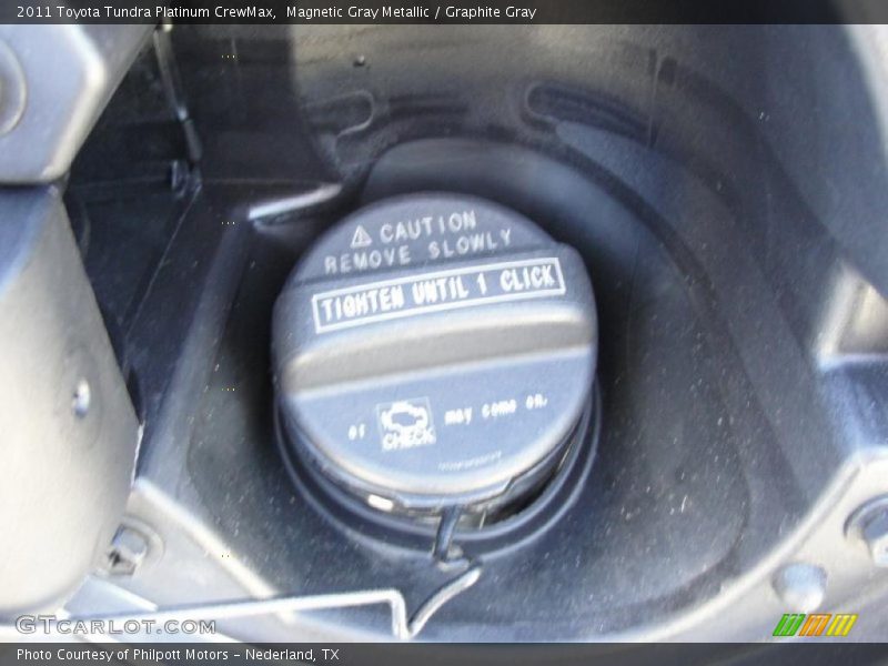 Magnetic Gray Metallic / Graphite Gray 2011 Toyota Tundra Platinum CrewMax