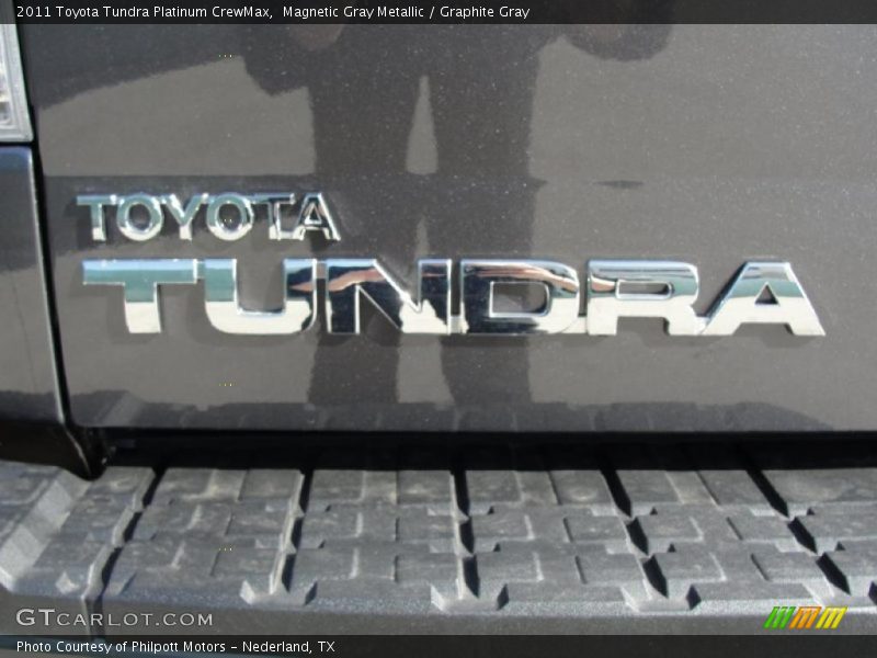 Magnetic Gray Metallic / Graphite Gray 2011 Toyota Tundra Platinum CrewMax