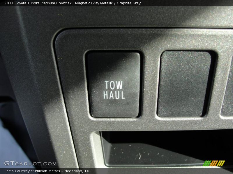 Magnetic Gray Metallic / Graphite Gray 2011 Toyota Tundra Platinum CrewMax