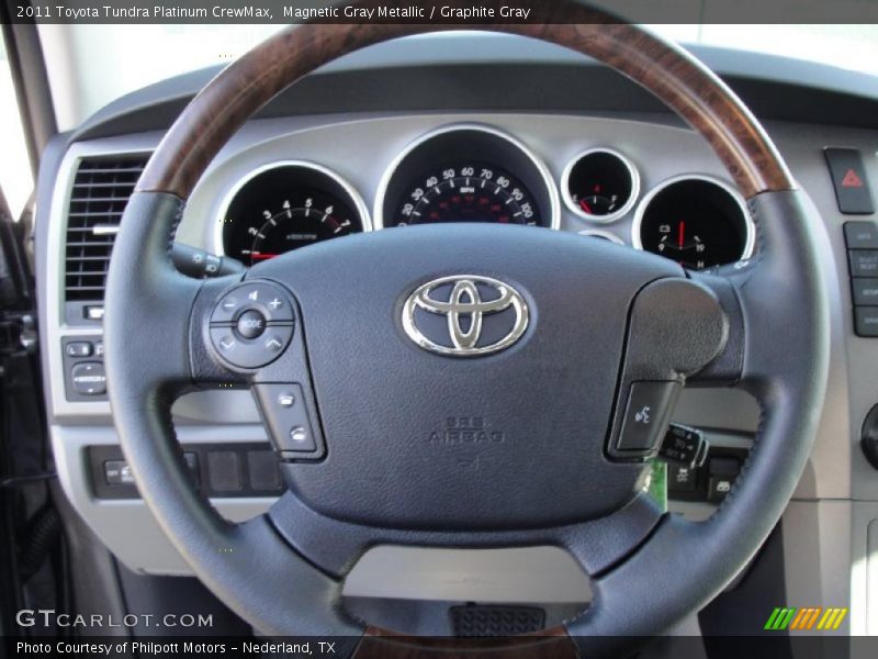  2011 Tundra Platinum CrewMax Steering Wheel