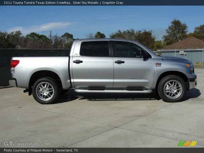  2011 Tundra Texas Edition CrewMax Silver Sky Metallic