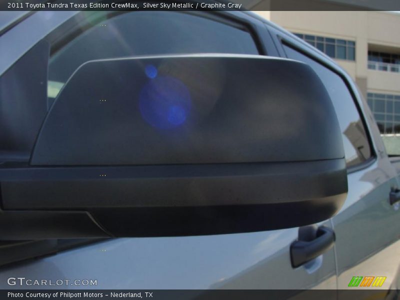 Silver Sky Metallic / Graphite Gray 2011 Toyota Tundra Texas Edition CrewMax