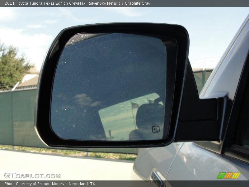 Silver Sky Metallic / Graphite Gray 2011 Toyota Tundra Texas Edition CrewMax