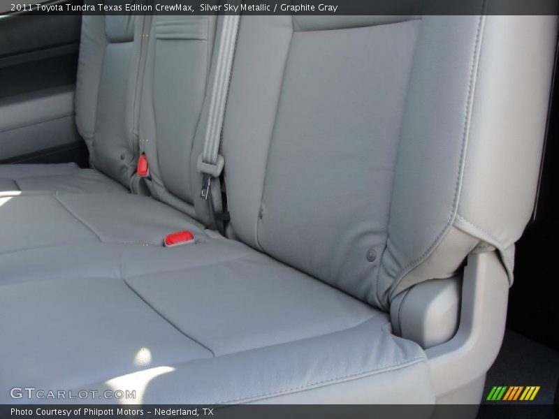  2011 Tundra Texas Edition CrewMax Graphite Gray Interior