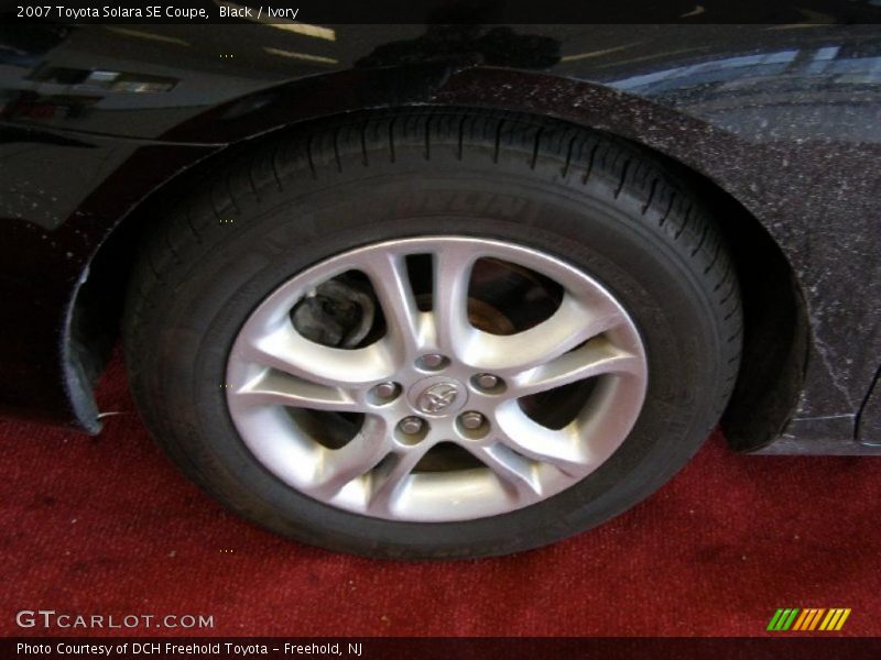 Black / Ivory 2007 Toyota Solara SE Coupe