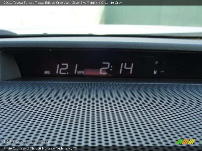 Silver Sky Metallic / Graphite Gray 2011 Toyota Tundra Texas Edition CrewMax
