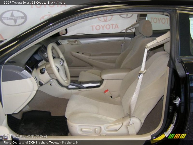 Black / Ivory 2007 Toyota Solara SE Coupe