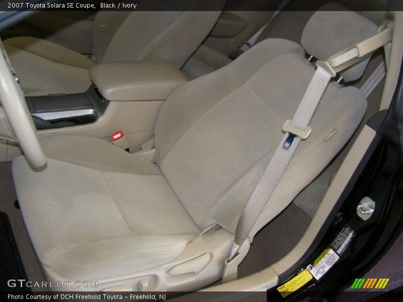 Black / Ivory 2007 Toyota Solara SE Coupe