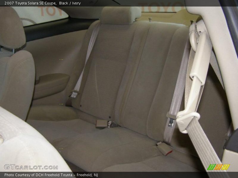 Black / Ivory 2007 Toyota Solara SE Coupe