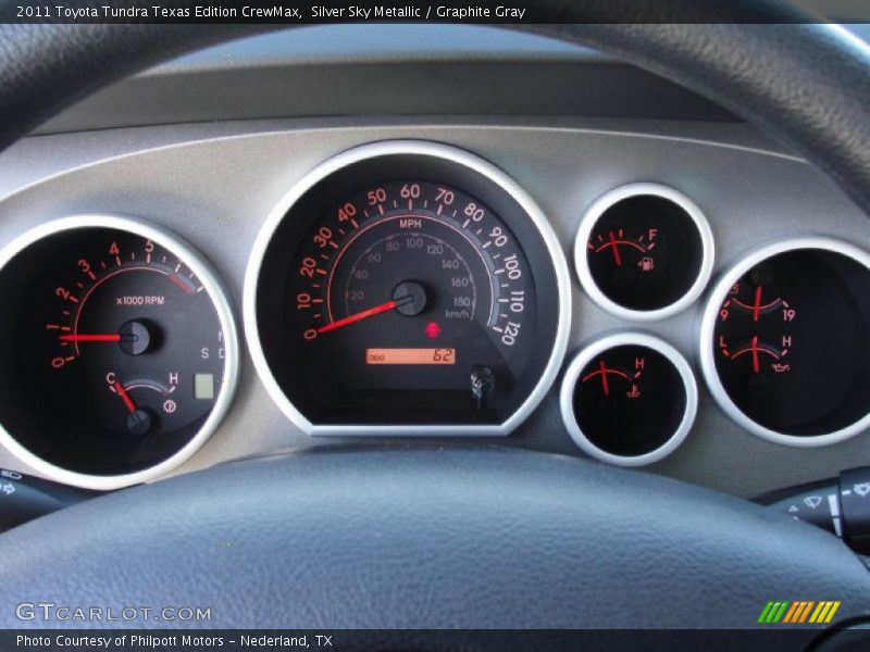  2011 Tundra Texas Edition CrewMax Texas Edition CrewMax Gauges