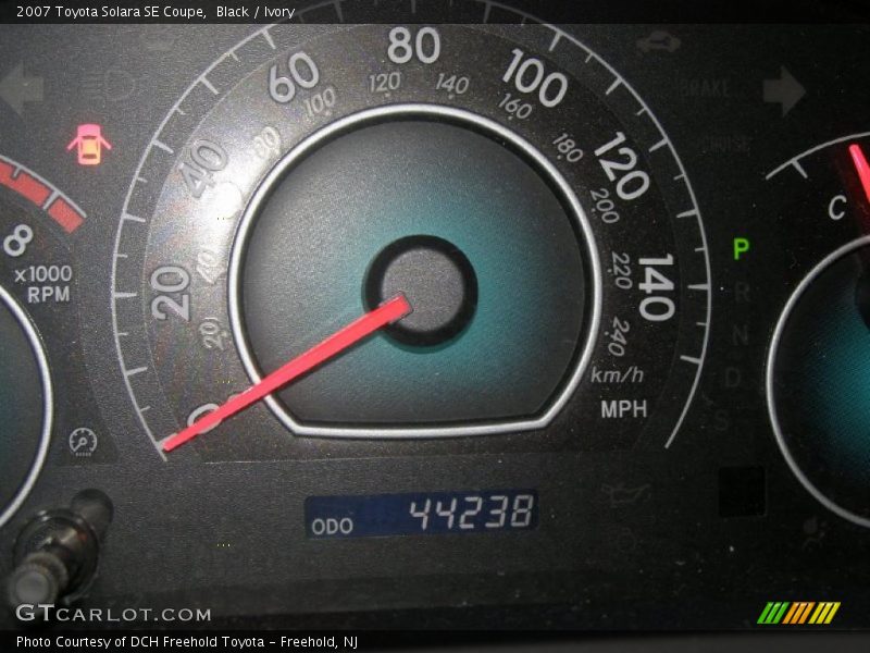 Black / Ivory 2007 Toyota Solara SE Coupe