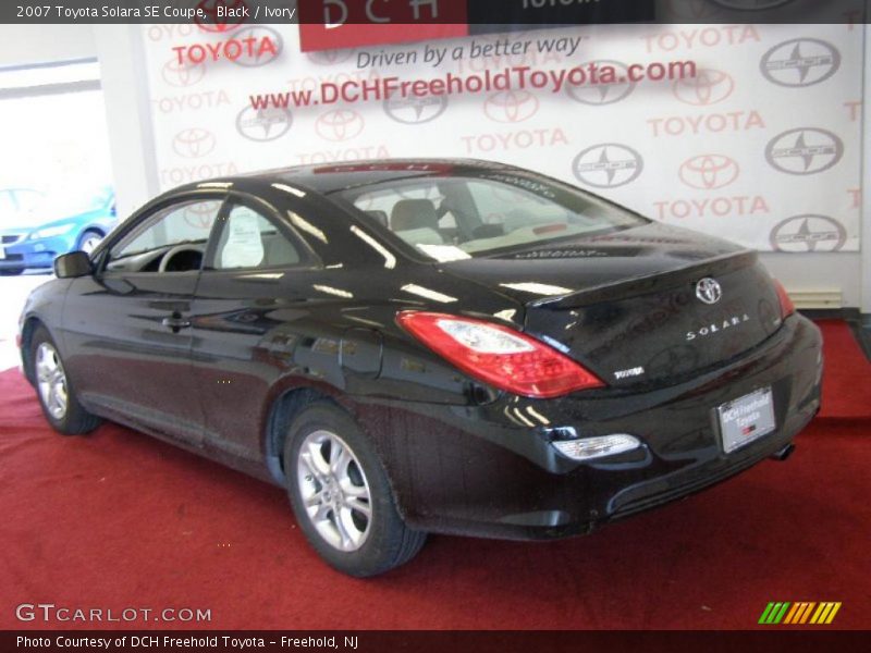 Black / Ivory 2007 Toyota Solara SE Coupe