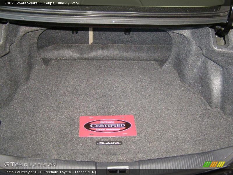 Black / Ivory 2007 Toyota Solara SE Coupe