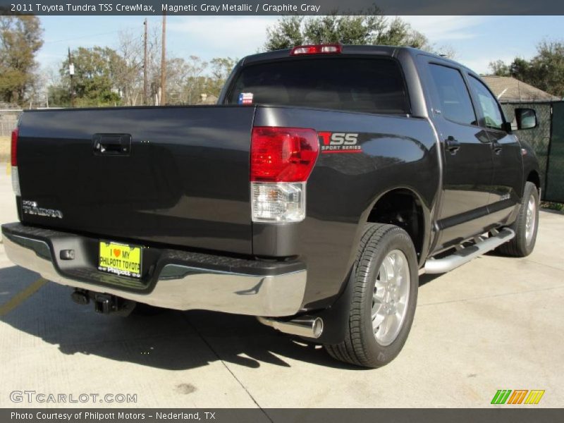 Magnetic Gray Metallic / Graphite Gray 2011 Toyota Tundra TSS CrewMax