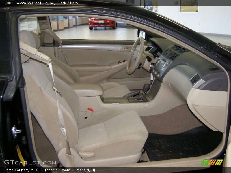 Black / Ivory 2007 Toyota Solara SE Coupe