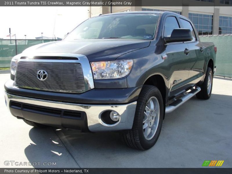 Magnetic Gray Metallic / Graphite Gray 2011 Toyota Tundra TSS CrewMax