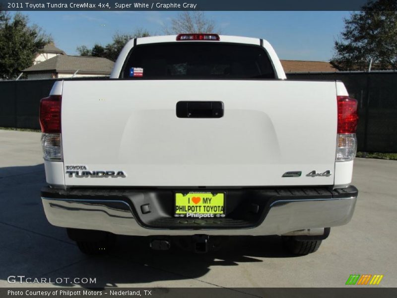 Super White / Graphite Gray 2011 Toyota Tundra CrewMax 4x4