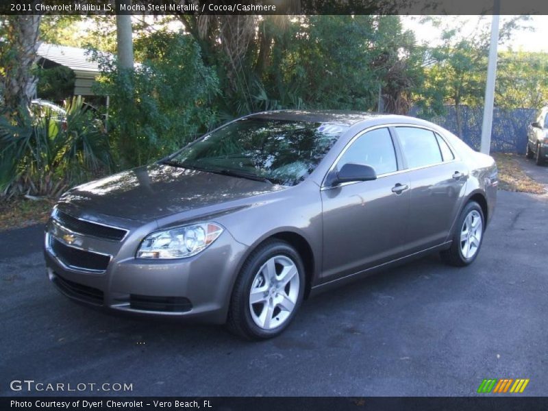 Mocha Steel Metallic / Cocoa/Cashmere 2011 Chevrolet Malibu LS