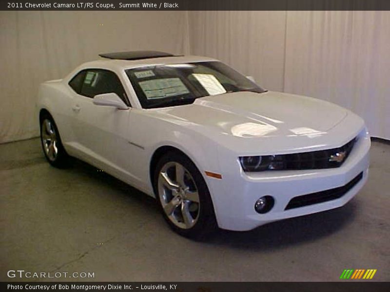 Summit White / Black 2011 Chevrolet Camaro LT/RS Coupe
