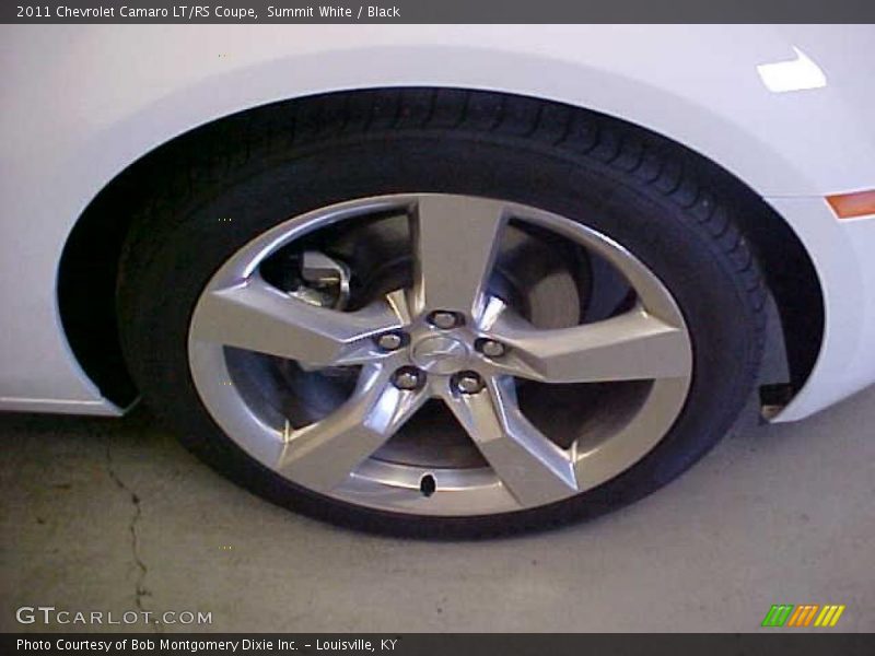 Summit White / Black 2011 Chevrolet Camaro LT/RS Coupe